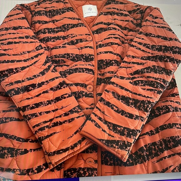 Anine Bing Andy Bomber - Rust Zebra - Picture 5 of 6